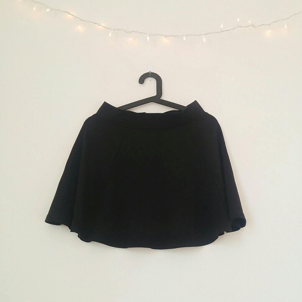 A-line mini skirt